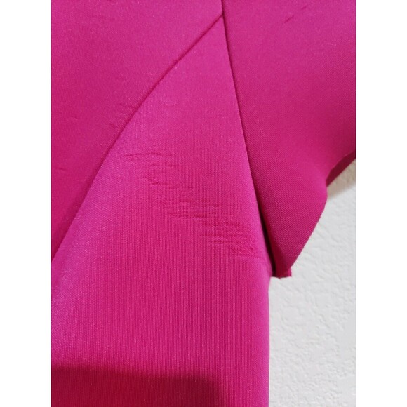 Belle Badgley MischkaHonor Scuba Midi Shirt Dress Size 0 - Picture 2 of 9